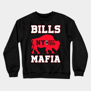 Bills Mafia Football Crewneck Sweatshirt